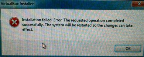 VirtualBox Rolling Back Error 的图像结果