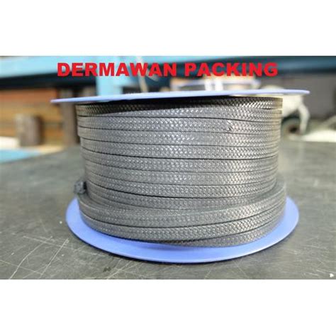 Jual Gland packing teflon + grafit GFO 22 x 22 mm (7/8") pure ptfe gfo ...