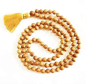 Buy Green Apple Inc 7.8 MM Sandalwood Chandan Mala, Pack of 1 Online at ...