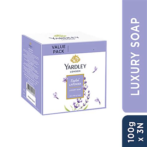 Buy Yardley English Luxury Soap Lavender 100 Gm Online at the Best ...