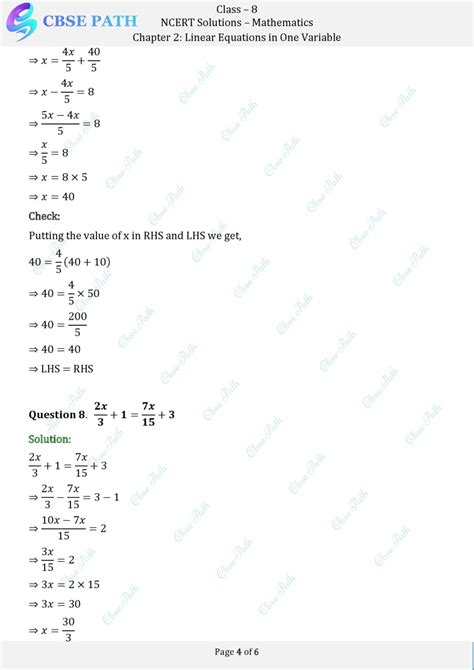 Image result for Class 8 Math Chapter 2 EX1