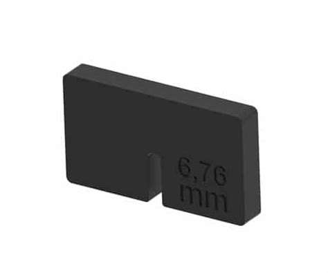 Gummieinlage Mod21 6,76 Edelstahl