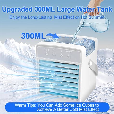Gifgjhz Portable Air Conditioner Fan, 300ML Water Tank Mini India | Ubuy