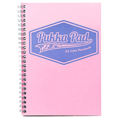 Pukka Pad A5 Size Single Line Ruled Notebook 200 Pages Wirebound Page ...