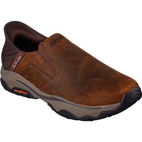 SKECHERS Men's Craster Round-Toe Slip-In Shoes | Academy