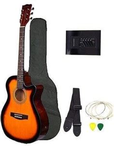 KADENCE Frontier series Q10 (Hand Rest) Sunburst Semi Acoustic Guitar ...