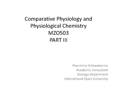 Circulatory system - Comparative Physiology and Physiological Chemistry ...