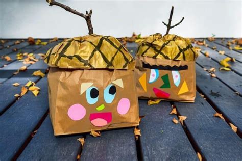 Image result for Paper Bag Fall Crafts