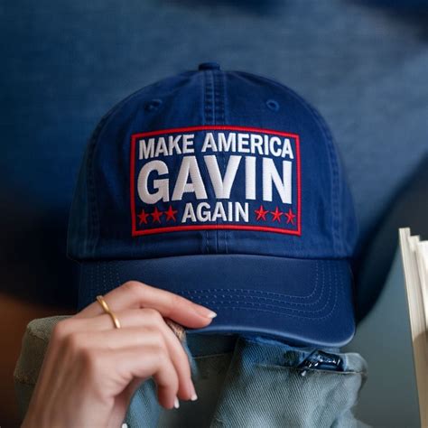 Make America Gavin Again Cap