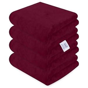 Microfiber Cloth - 4 pcs - 60x40 cms - 450 GSM Thick Lint & Streak-Free ...