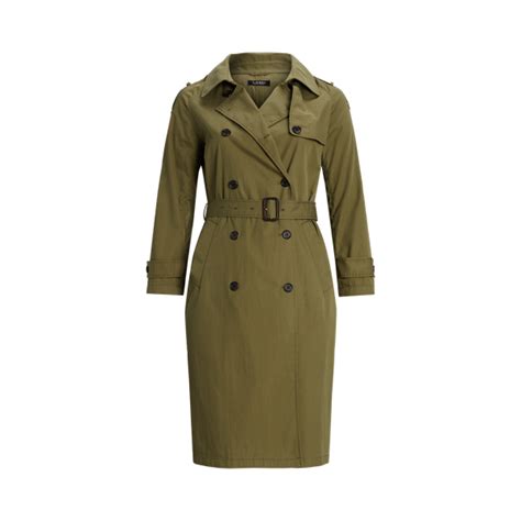 Double-Breasted Twill Trench Coat for Women | Ralph Lauren® IN