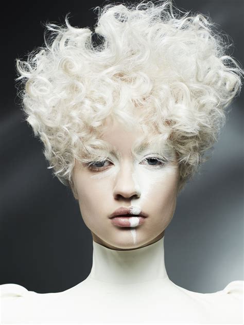 White Curly Hair | HJ Gallery