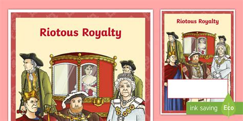 Riotous Royalty Book Cover - PlanIt - History LKS2 - Riotous Royalty Unit