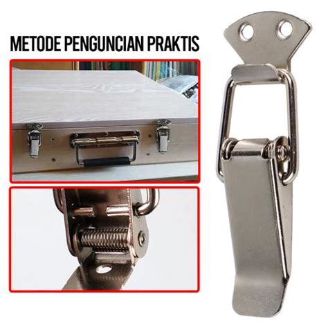 Jual Pengait Peti Kaitan Peti Grendel Spring Loaded Toggle Latch Catch ...