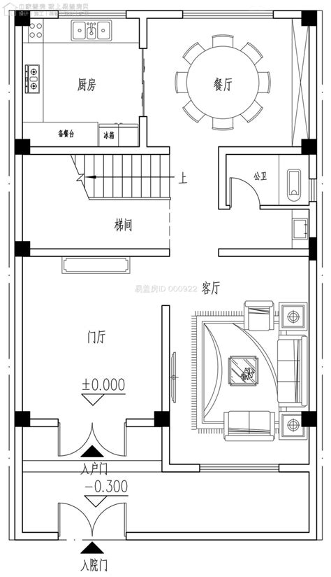 10米x12米自建房设计图,1012米农村建房效果图,1012简单户型图(第2页)_大山谷图库