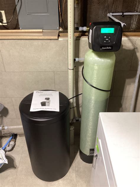 Hard Water Solution: New Capital Softener Installation Completed