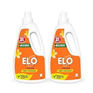 ELO Clean by Kikgerm Plant Based Fabric Conditioner (2000ml) Natural ...