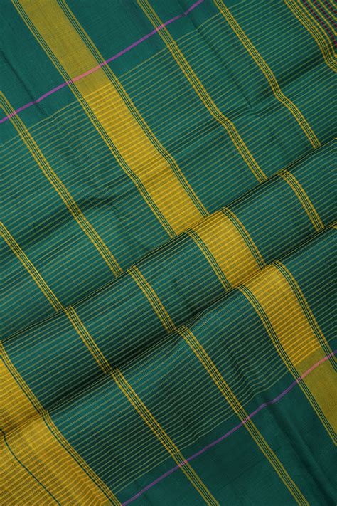 Small Checks Design Multicolor Koorainadu Cotton Saree – Sundari Silks