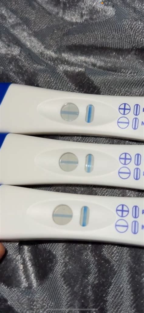 I had 7 blue dye test come back positive and 2 negative pink dye test ...