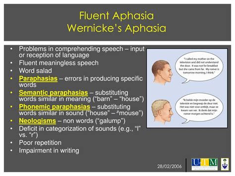 Image result for Fluent Aphasia Example