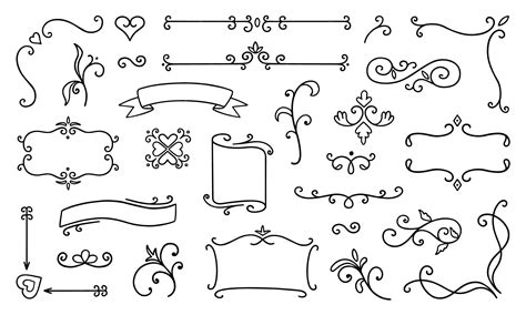 Elegant Wedding Page Borders