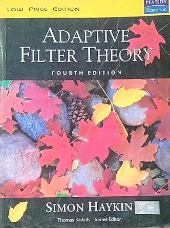 Amazon.in: Buy Adaptive Filter Theory By Simon Haykin SECOND HAND BOOK ...