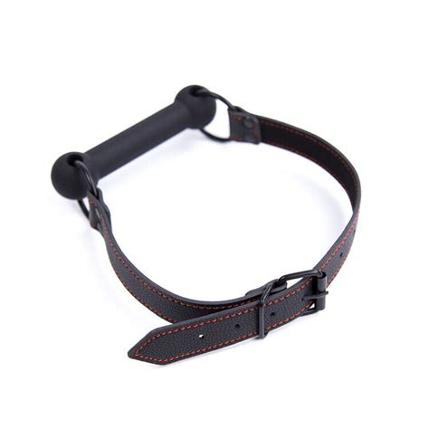 Buy Fixation Oral Open Mouth Gag Silicone Bone Bit Gag BDSM Bondage ...