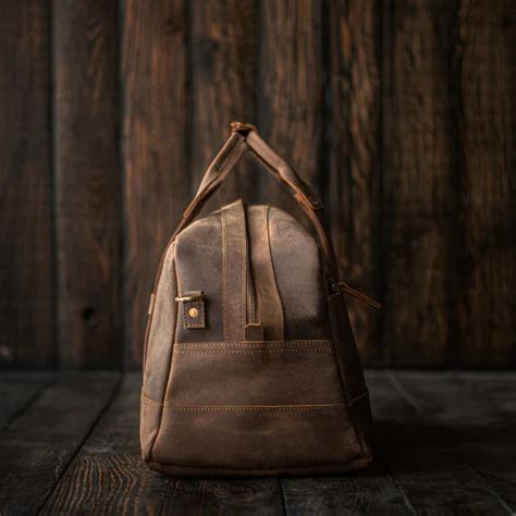 London Alley Vintage Brown Duffle Bag – londonalley.in
