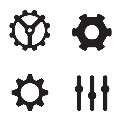 Settings Icon Vector 的图像结果