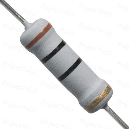 10 Ohm 2W Flameproof Metal Oxide Resistor -, 10E, 10R, MOF, MOR, RSF ...