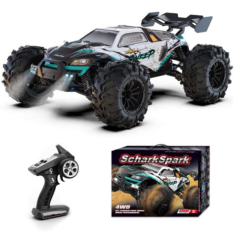Buy Brushless RC Cars for Adults, Max 70 KPH High Speed RC Truck, 4WD ...