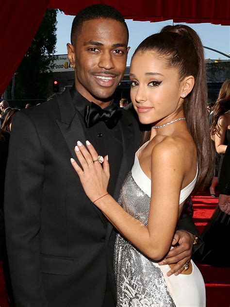 Ariana Grande and Boyfriend Big Sean Share a Kiss on Stage - Couples ...
