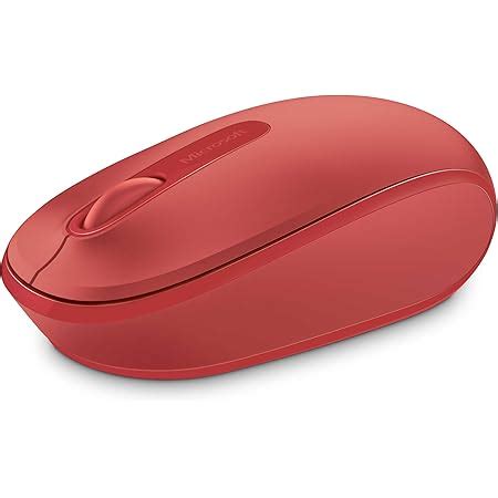 Amazon.in: Buy Microsoft Wireless Mobile Mouse 1850, Flame Red (U7Z ...