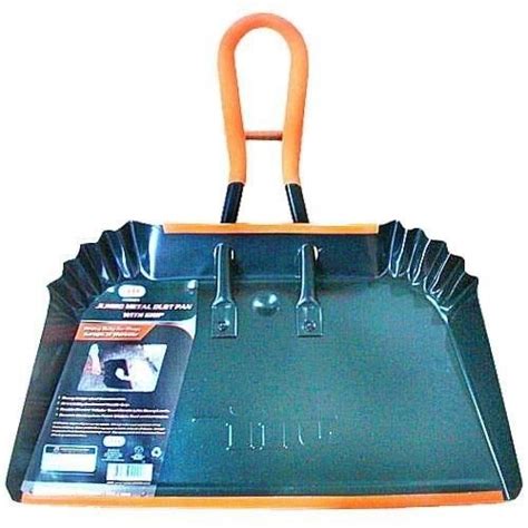 Buy 17 INCH JUMBO METAL DUST PAN WITH GRIP HEAVY DUTY Dustpan Cleaning ...
