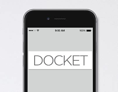 Image result for Docket App