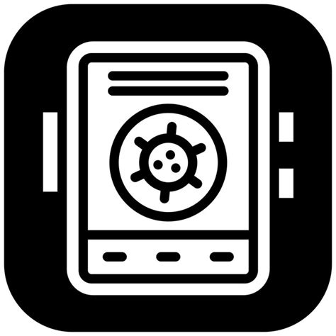 Contact tracing vector icon illustration of infectious diseases iconset ...