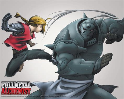 Epic Clash: Alphonse and Edward Elric from Fullmetal Alchemist