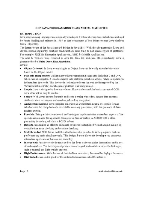 Image result for OOP in Java Tutorial