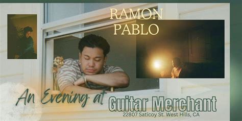 Ramon Pablo - An Evening at Guitar Merchant, 22807 Saticoy St, Los ...