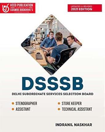 DSSSB (Stenographer, Assistant, Store Keeper, Technical Assistant ...