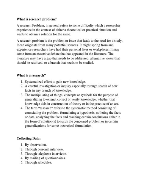 Define Research Problem 的图像结果