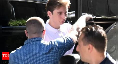 Barron Trump: NYU family weekend: Will there be anyone for Barron Trump ...