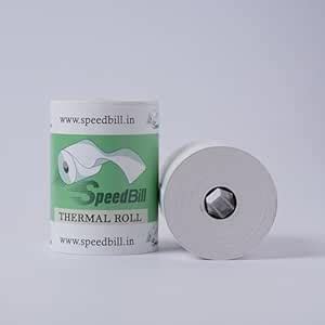 Speed Bill 3inch Thermal Paper Roll for Billing machine 78mmx50mts ...