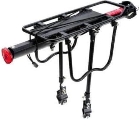 ShivExim Aluminum Alloy Adjustable Bicycle Rear Rack 110 Lbs Capacity ...