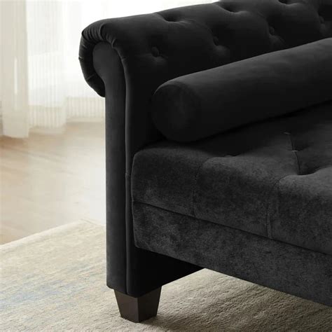 Nordic Rolled Arms Chaise Lounge – Indian Nest
