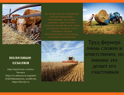 Описание фермера
