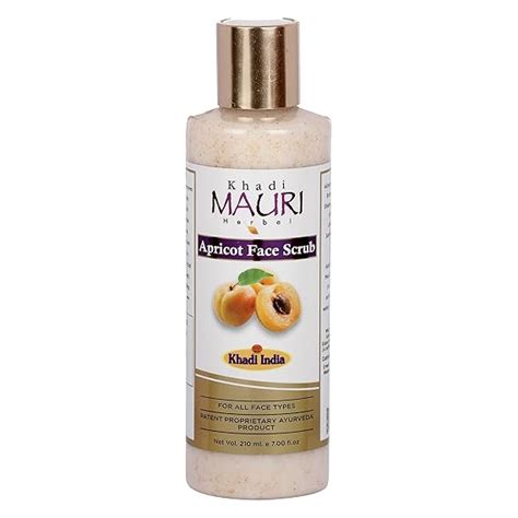 Buy Khadi Mauri Herbal Apricot Face Scrub Dead Skin Remover ...