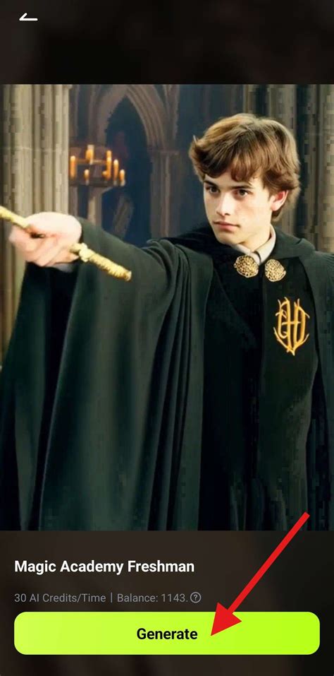 Harry Potter AI Filter: Transform Yourself into a Hogwarts Student