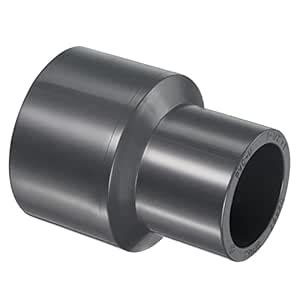 PATIKIL UPVC Reducer Pipe Fitting 1-1/2" x 1" Socket Schedule 80 ...