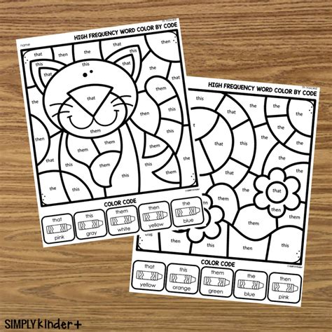 Digraph TH Voiced Color By Code - Sight Words by Phonics Skills ...